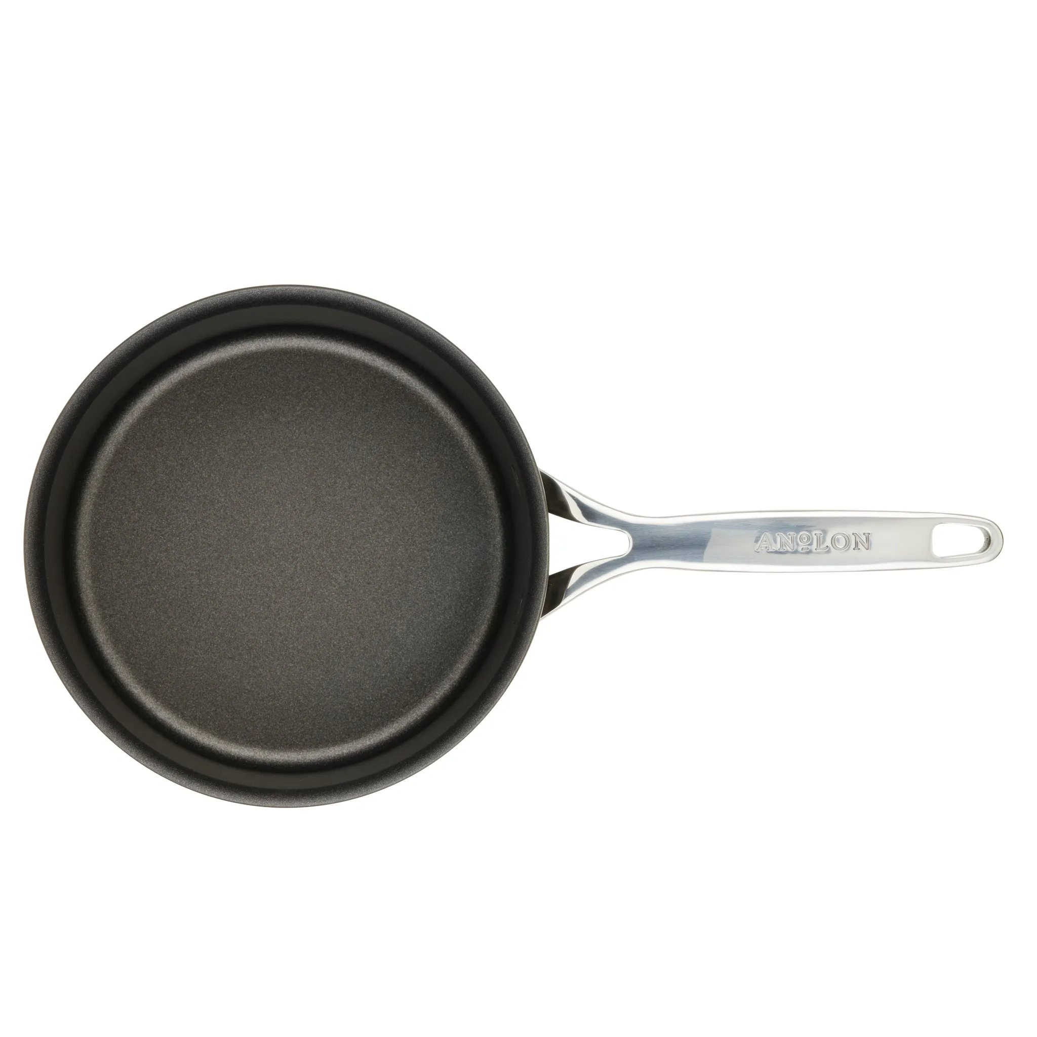 3-Quart Hard Anodized Nonstick Saucepan with Lid