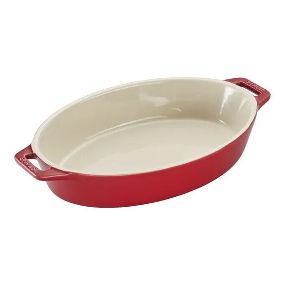 4-pc, Mixed Baking Dish Set, cherry