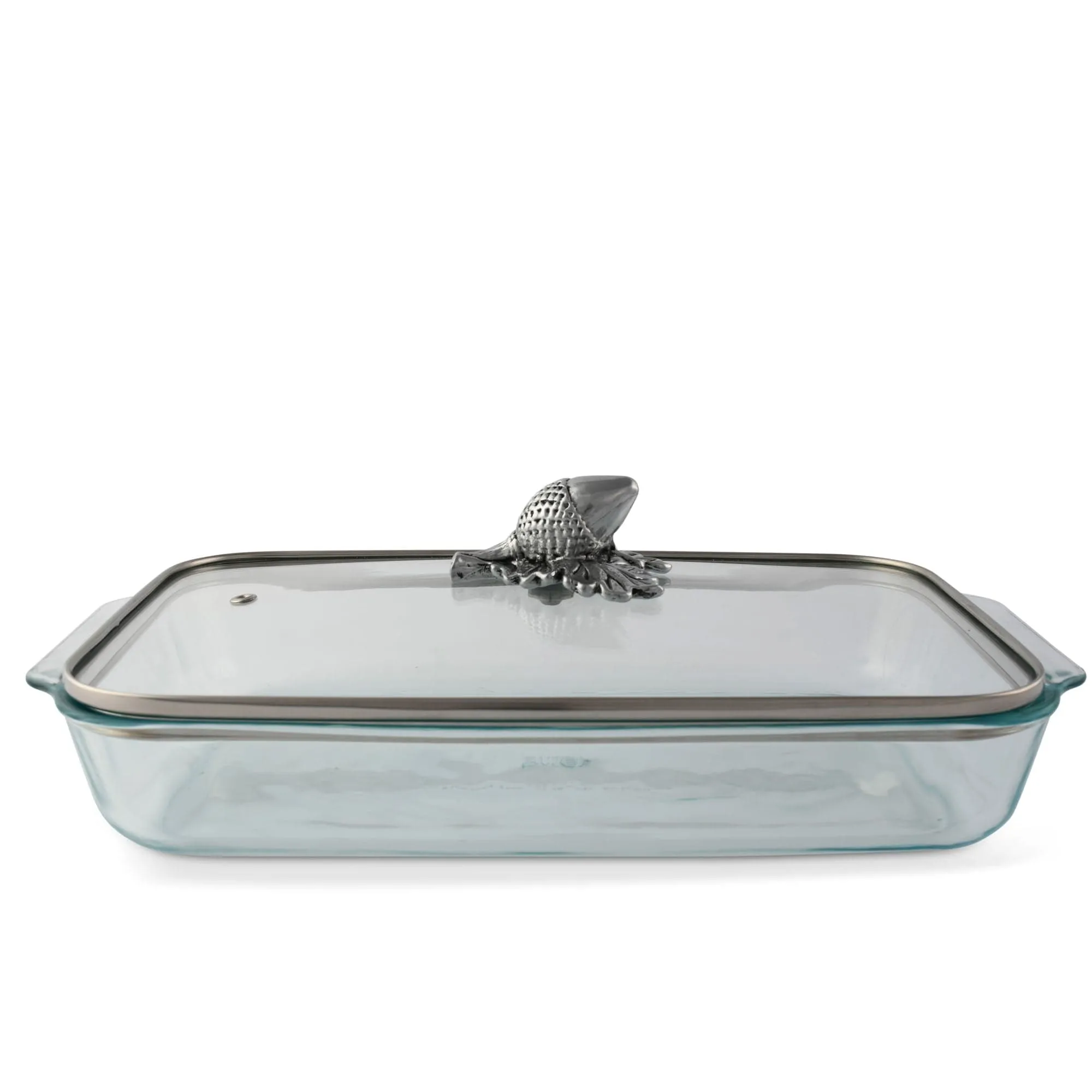 Acorn Lid with Pyrex 3 quart Baking Dish