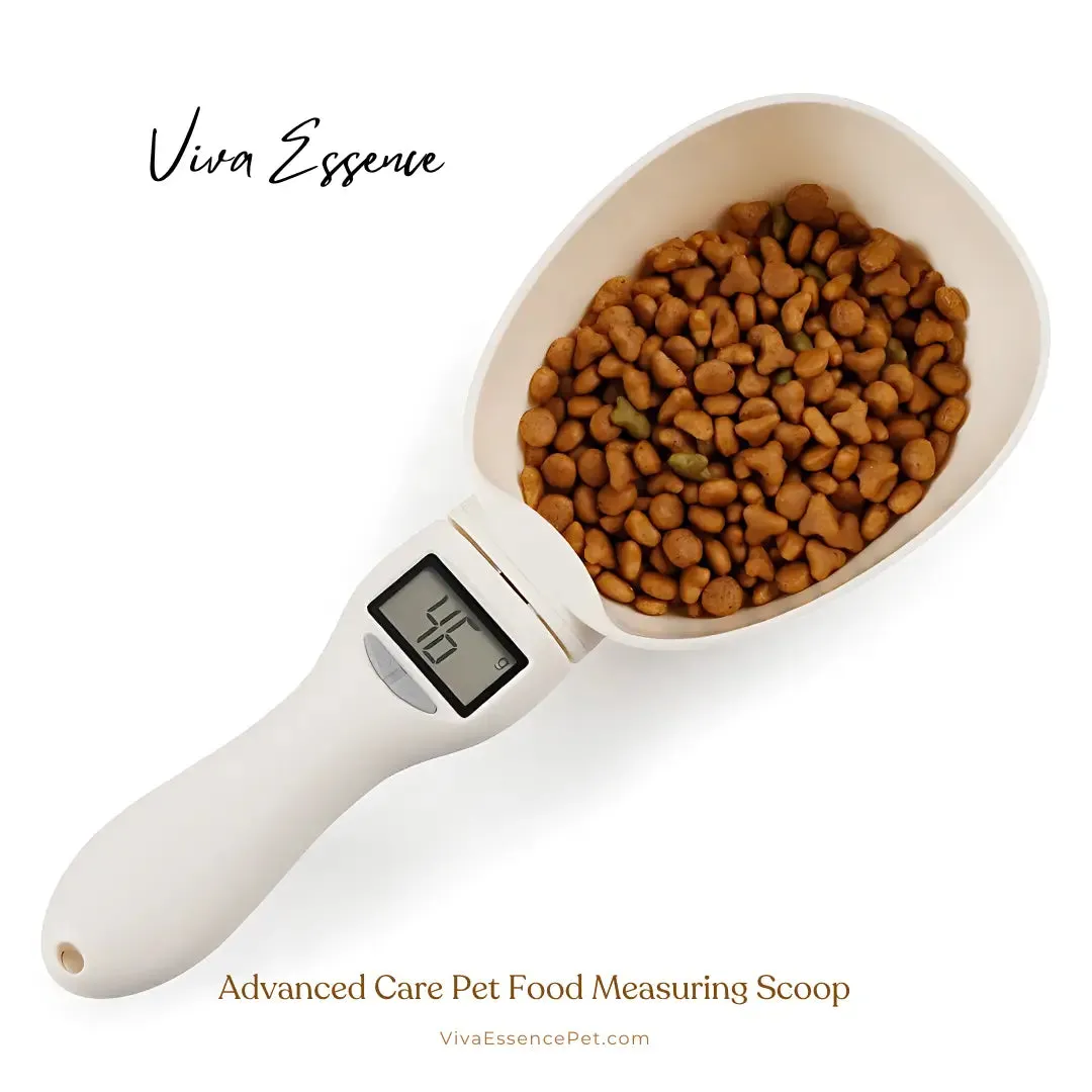 Advanced Care Pet Food Measuring Scoop with Screen Display