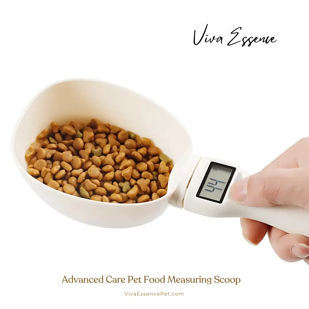 Advanced Care Pet Food Measuring Scoop with Screen Display