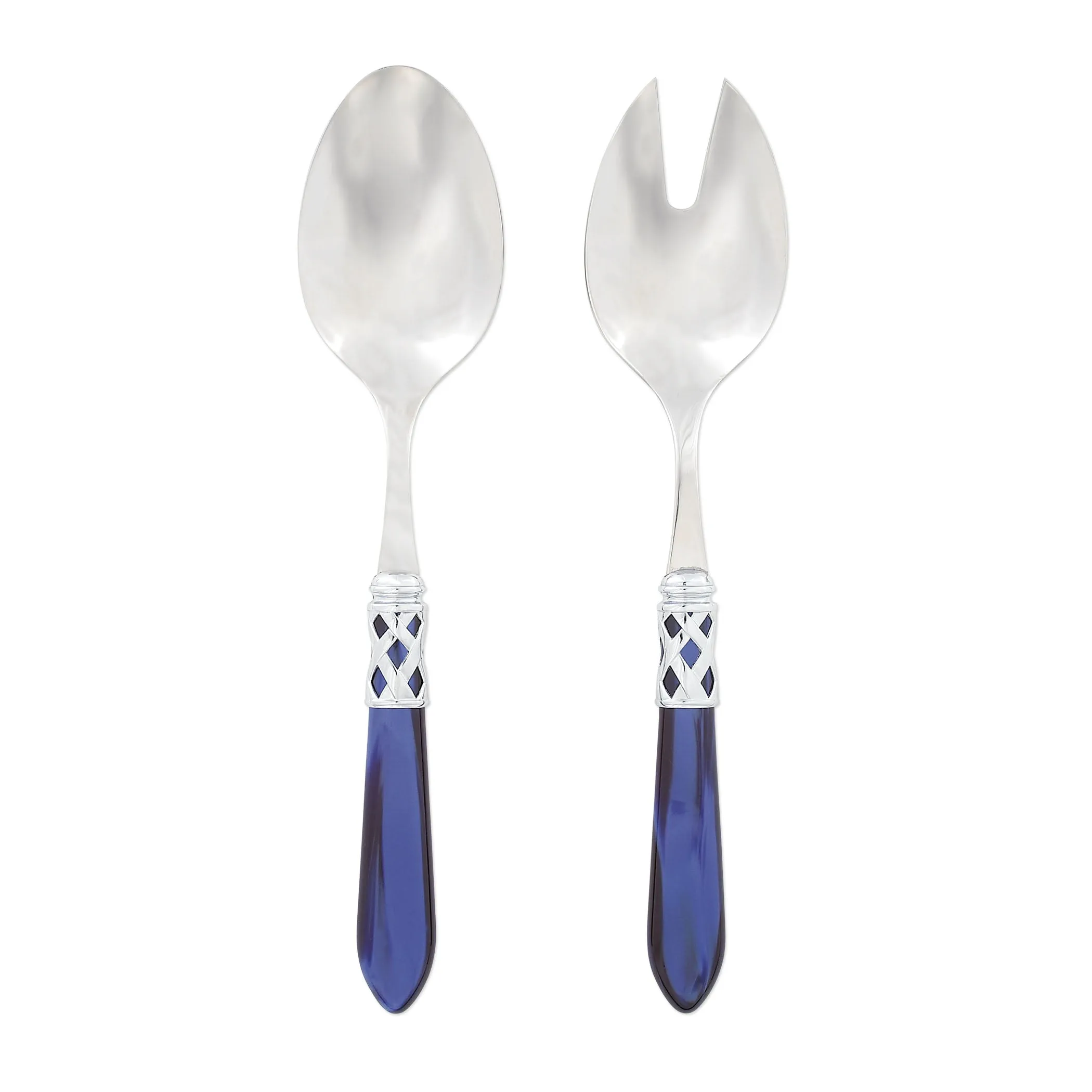 Aladdin Salad Server Set Brilliant- Blue