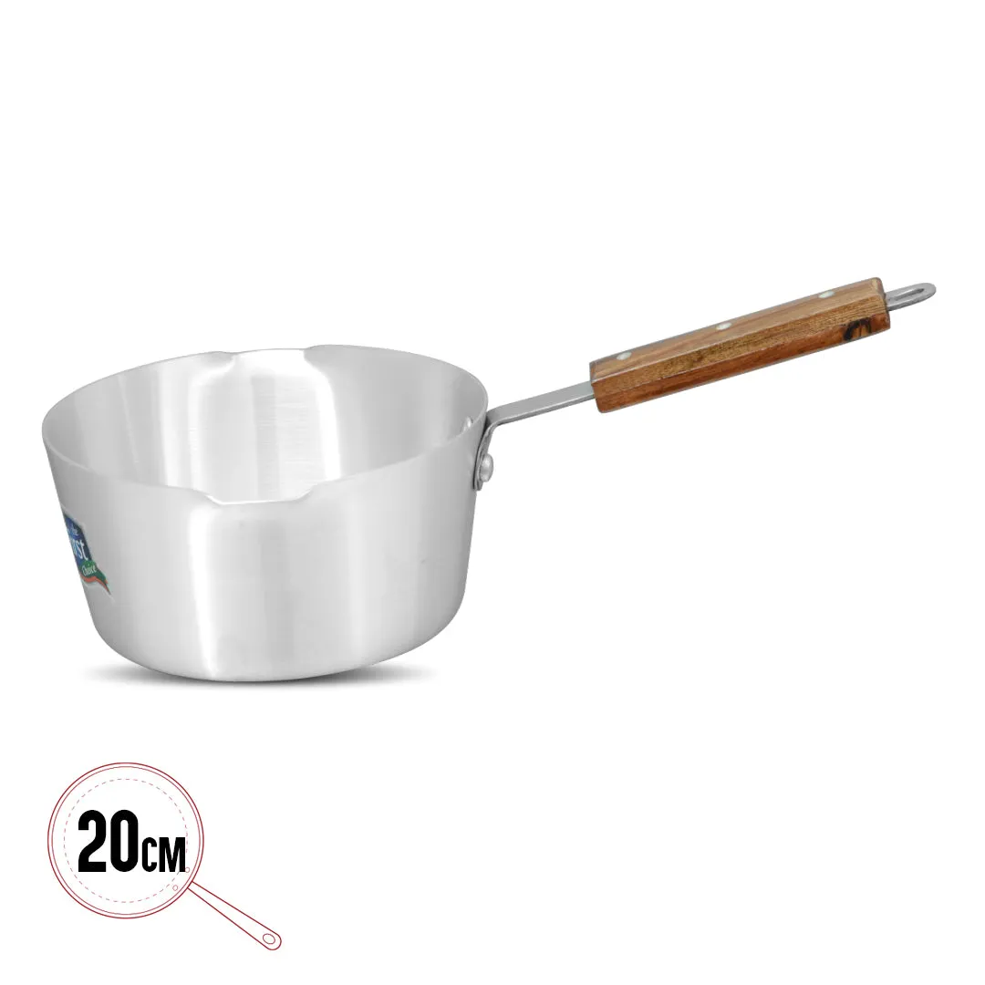 Aluminum Double Spout Milk Pan / Tea Pan