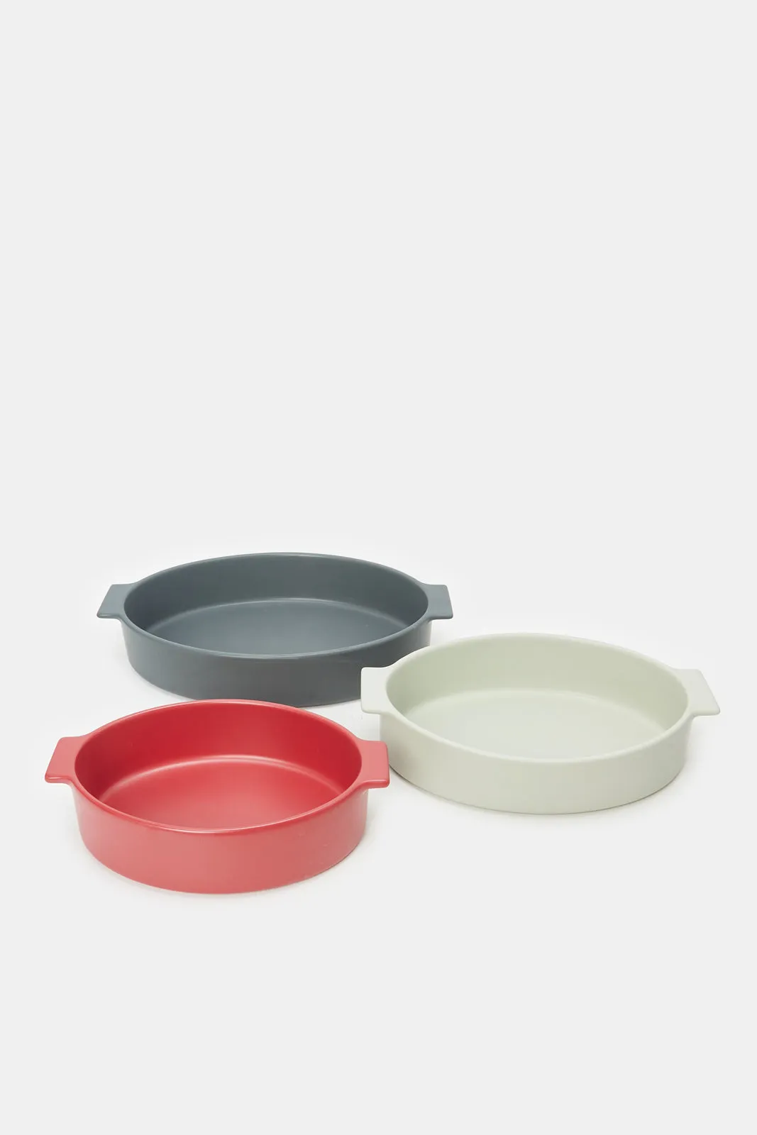 Assorted Oval Baking Dish Set (3 Piece)