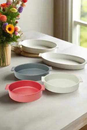 Assorted Oval Baking Dish Set (3 Piece)