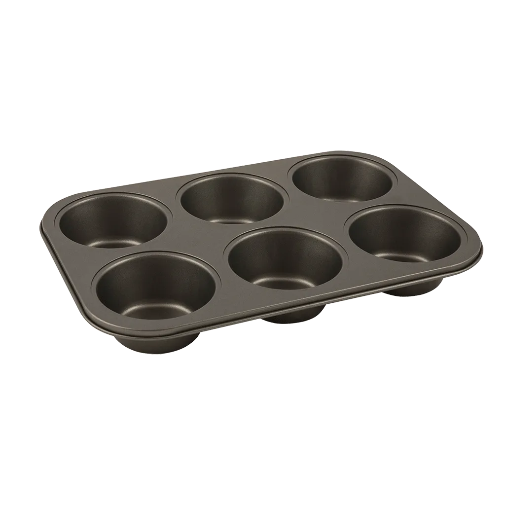 B29JM NonStick 6 Cup Jumbo Muffin Pan Range Kleen