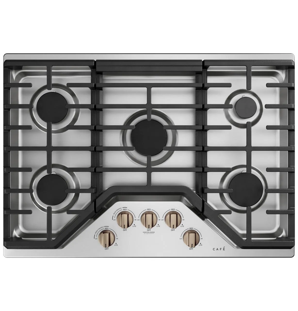 Cafe CGP70302NS1 Caf(eback)™ 30" Gas Cooktop