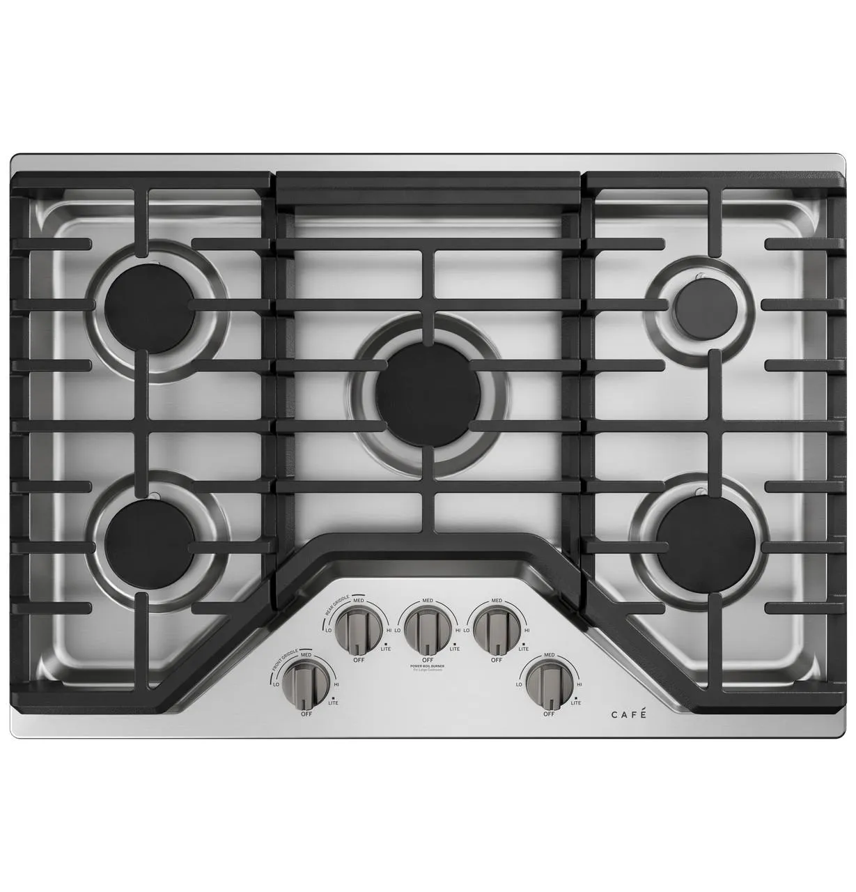 Cafe CGP70302NS1 Caf(eback)™ 30" Gas Cooktop