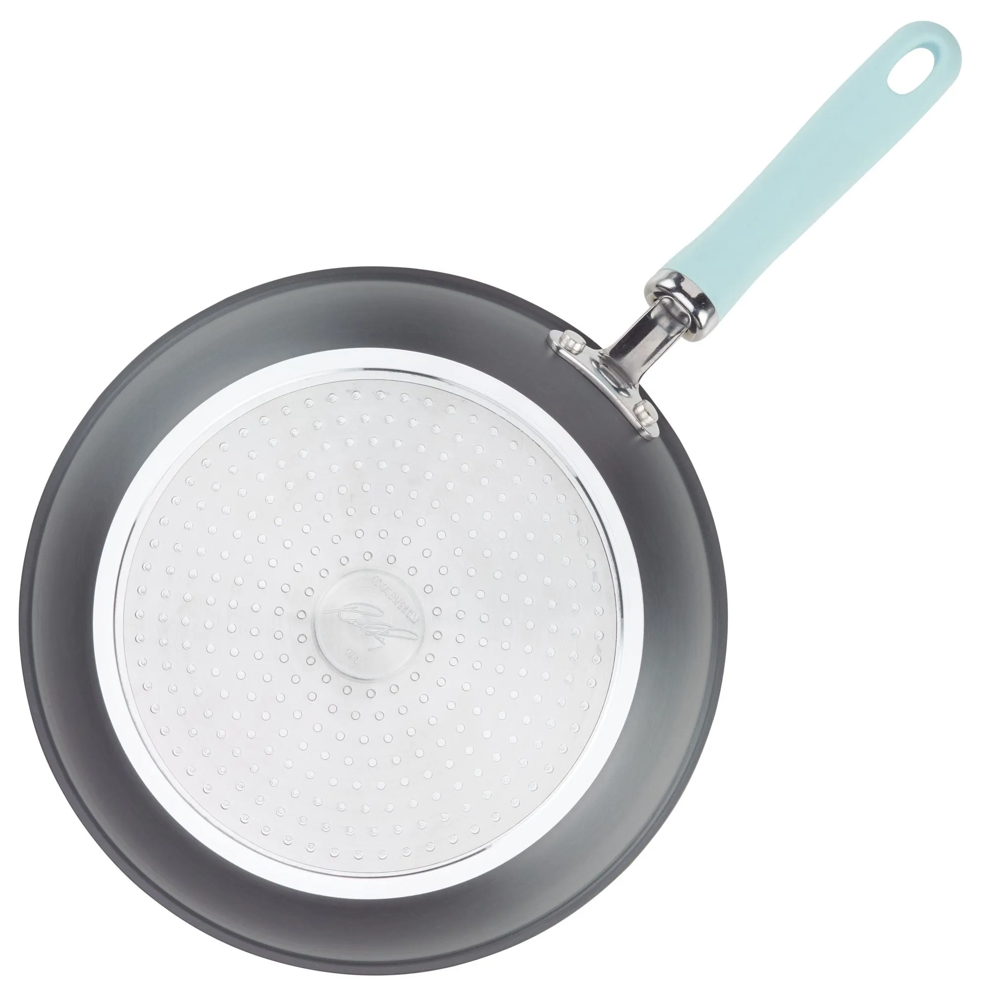 Create Delicious 10.25-Inch Hard Anodized Nonstick Induction Covered Deep Skillet