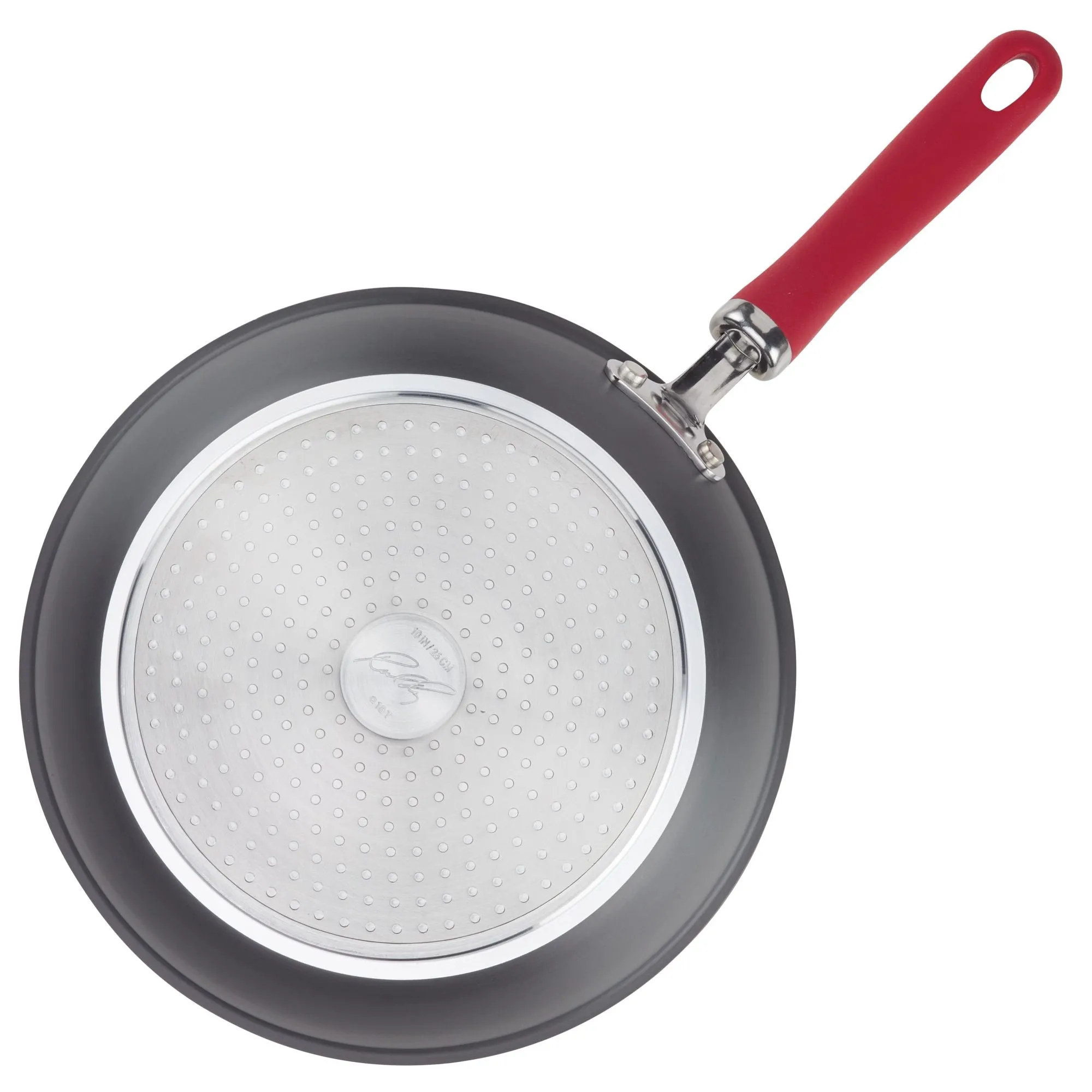 Create Delicious 10.25-Inch Hard Anodized Nonstick Induction Covered Deep Skillet