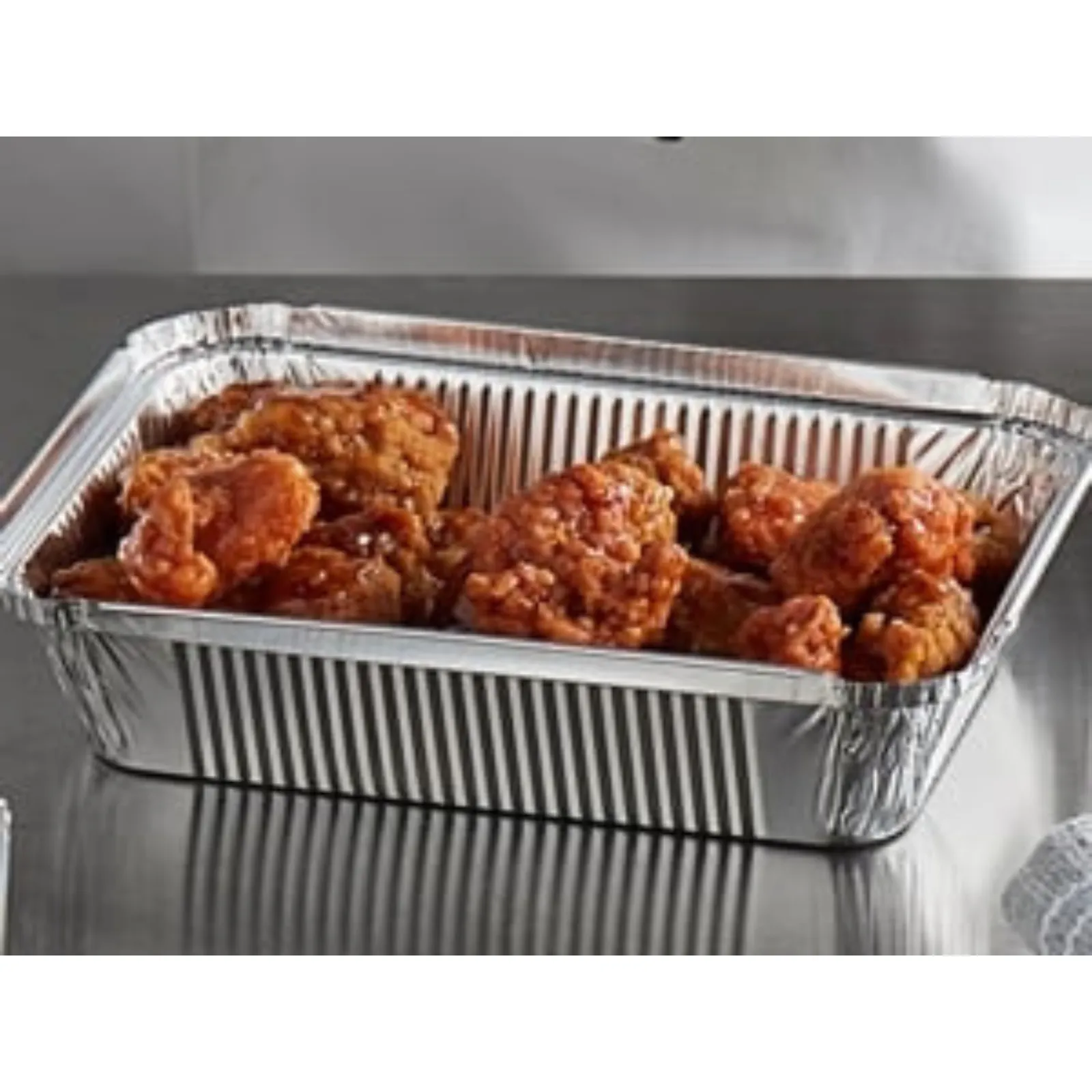 Disposable Aluminum 2.25Lb Oblong Pan 8.75" x 6.12"