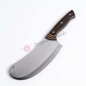 Fireproof Handle Meat Cleaver Vegetables Fish Slicer Butcher Chef Knife