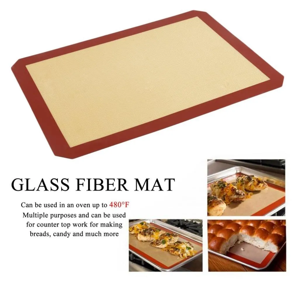 Food Safe Non-Stick Silicone Baking Mats Liner