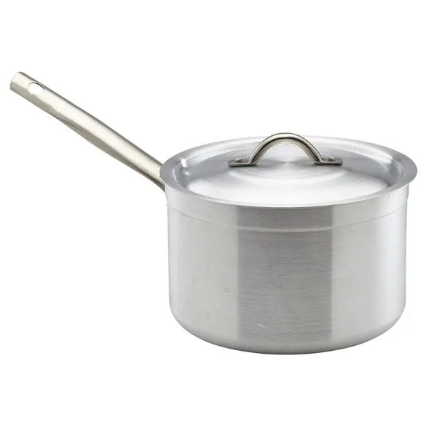 Genware Saucepan & Lid 24cm 7 Litre