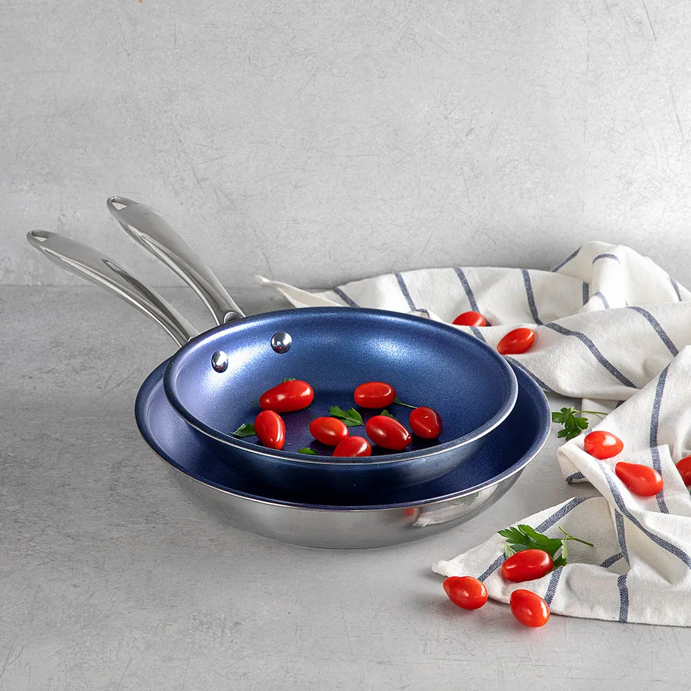 Granitestone 10" Non-Stick Round Fry Pan with titanium and diamond-infused coating