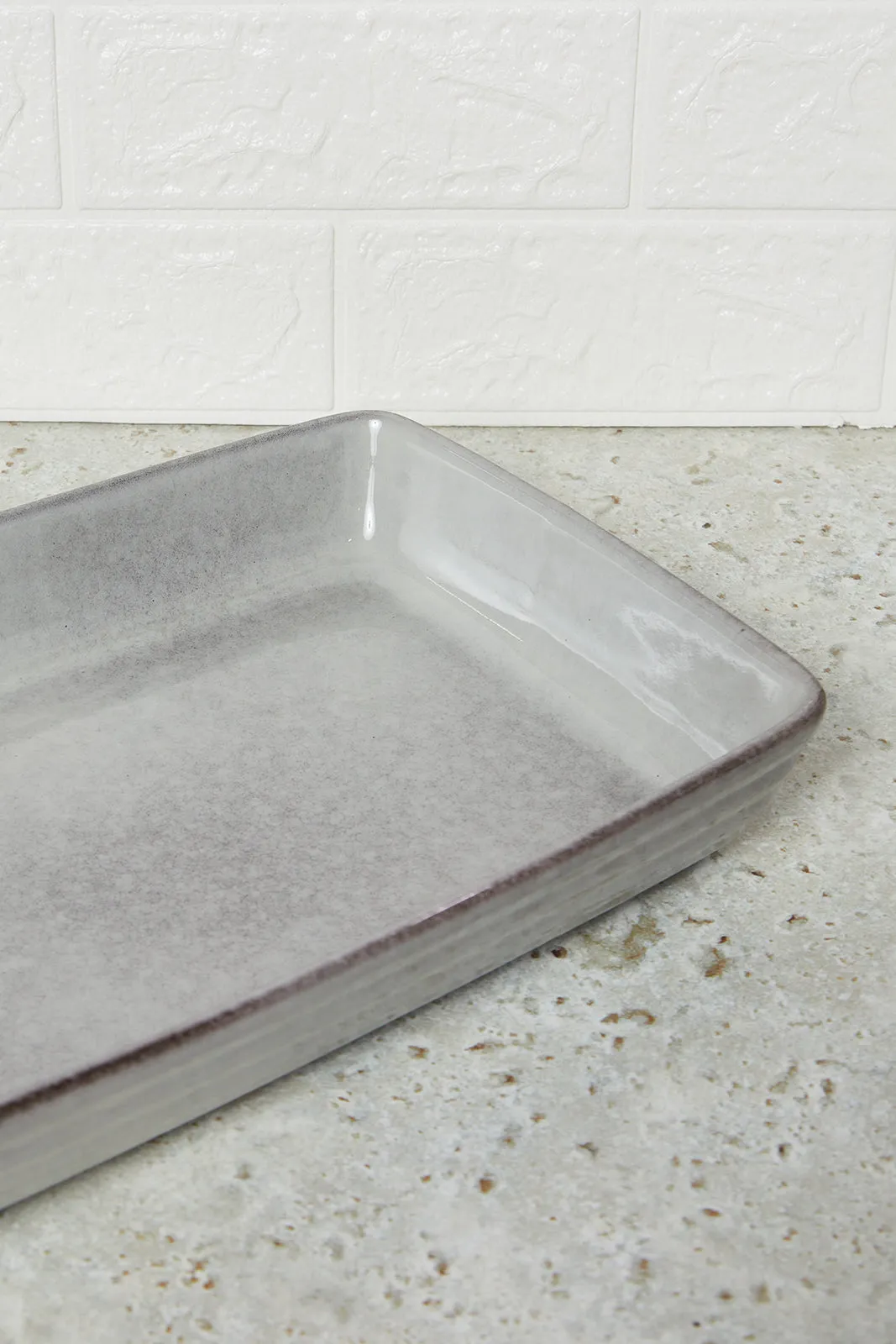 Grey Rectangle Bake Dish