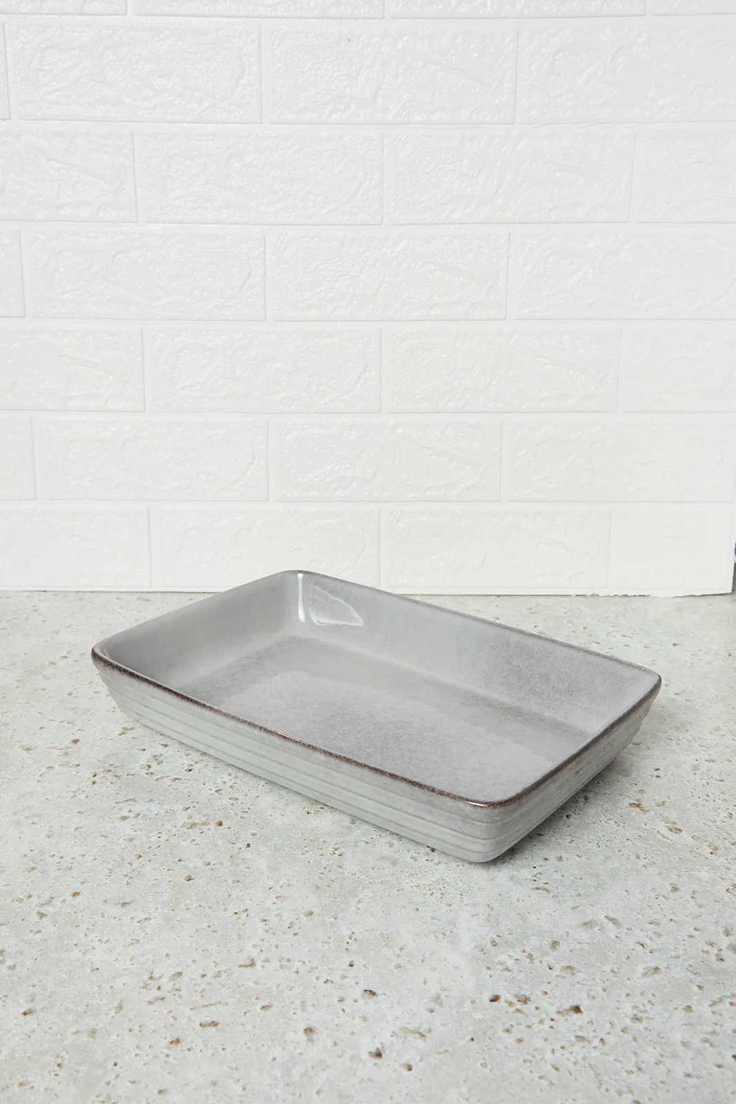 Grey Rectangle Bake Dish