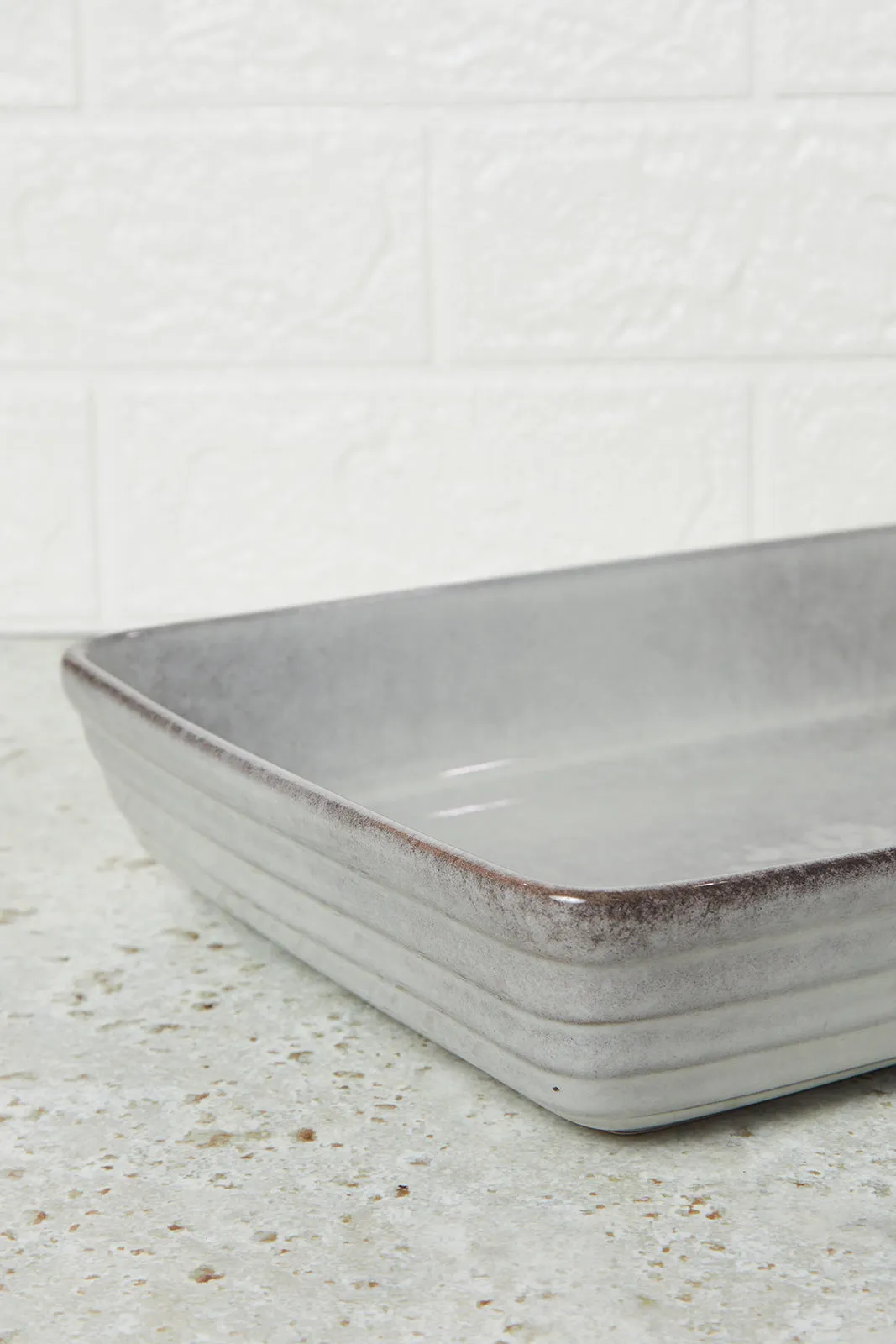 Grey Rectangle Bake Dish