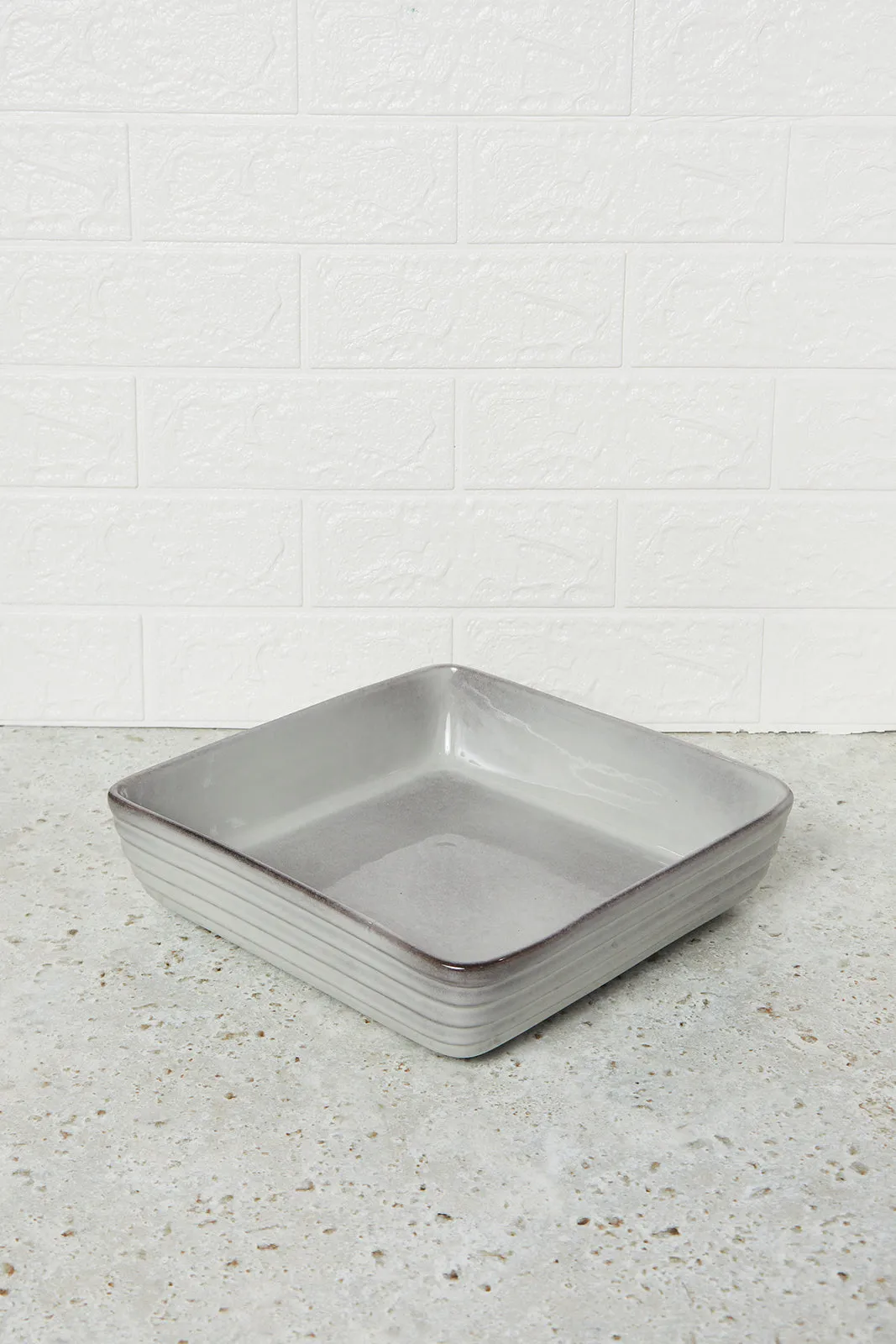 Grey Square Bake Dish