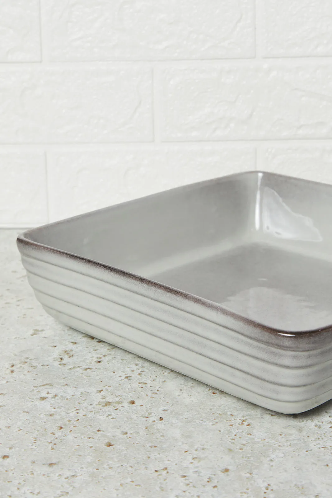 Grey Square Bake Dish