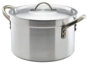 Heavy Duty Aluminium Stewpan With Lid 34Litre