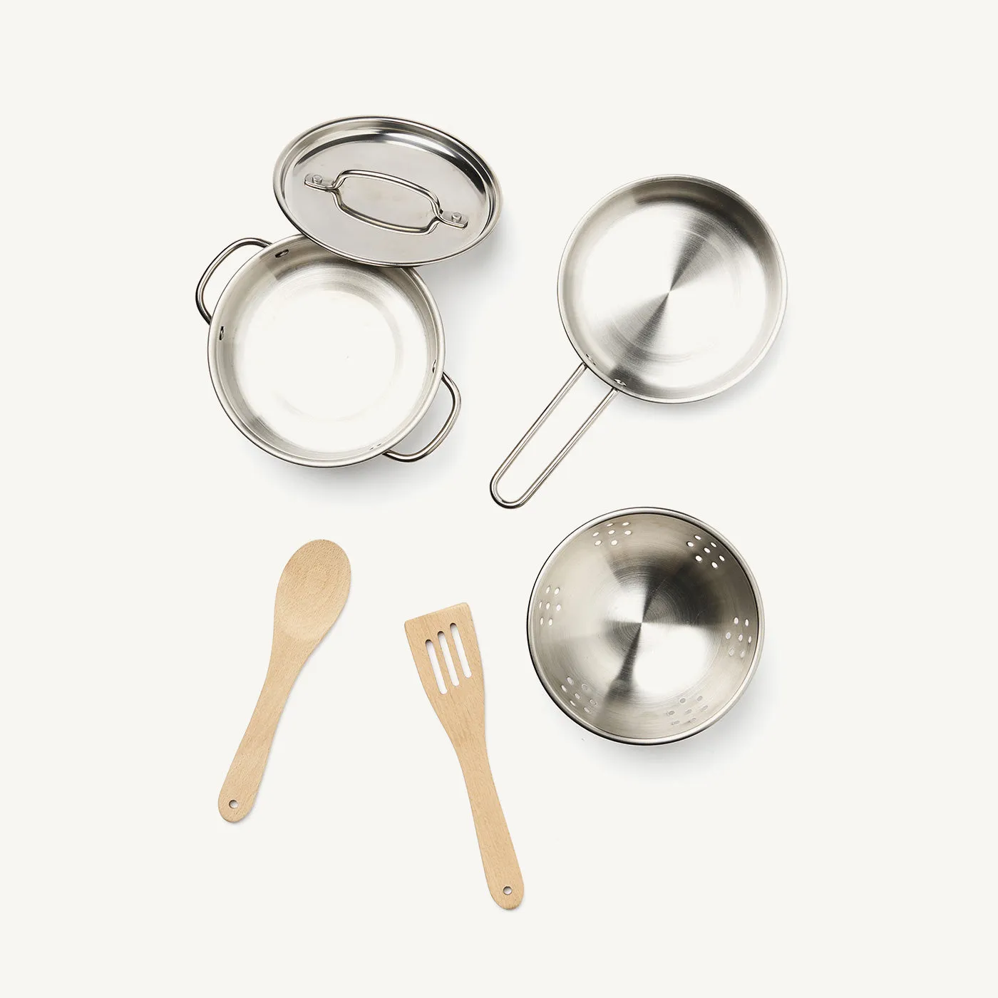 Kid's Concept -  Stainless Metal Pan Set