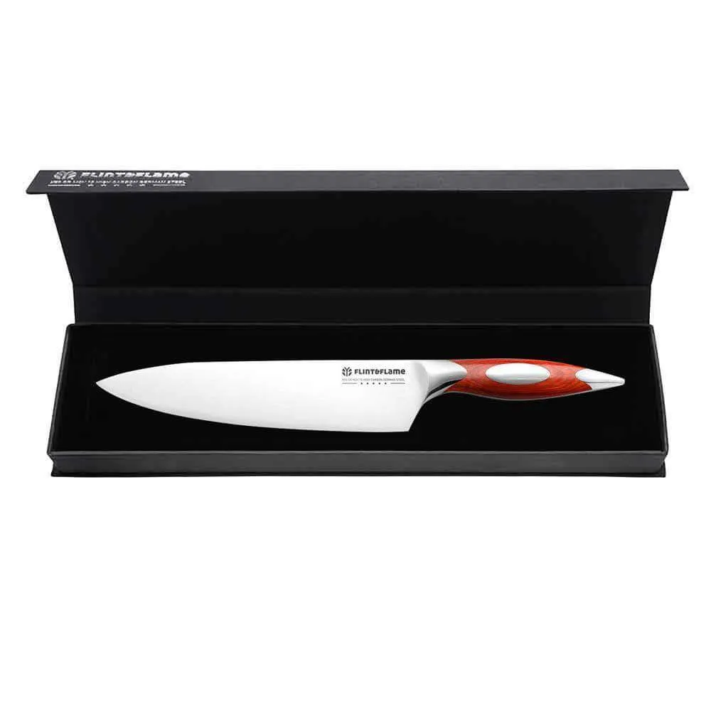 Kitchen Chef Knife 8" by Flint and Flame