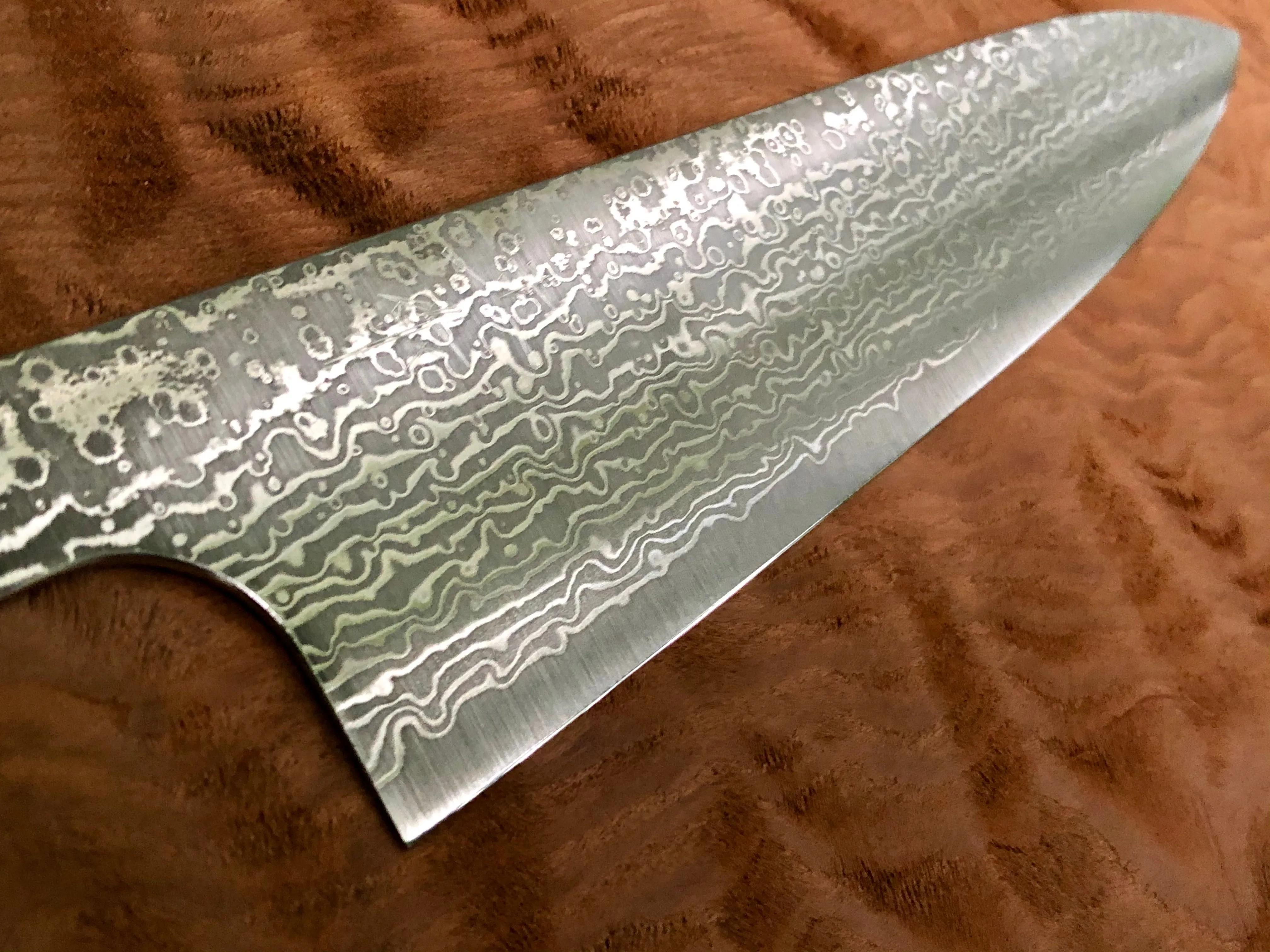 Kobayashi Damascus SG2 Gyuto 210mm - Blade Only