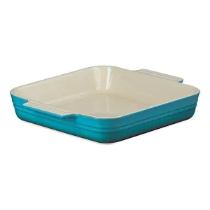 Le Creuset Stoneware 23cm Classic Square Dish Teal