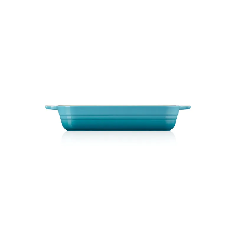 Le Creuset Stoneware 23cm Classic Square Dish Teal