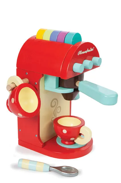 Le Toy Van Wooden Honeybake Cafe Machine