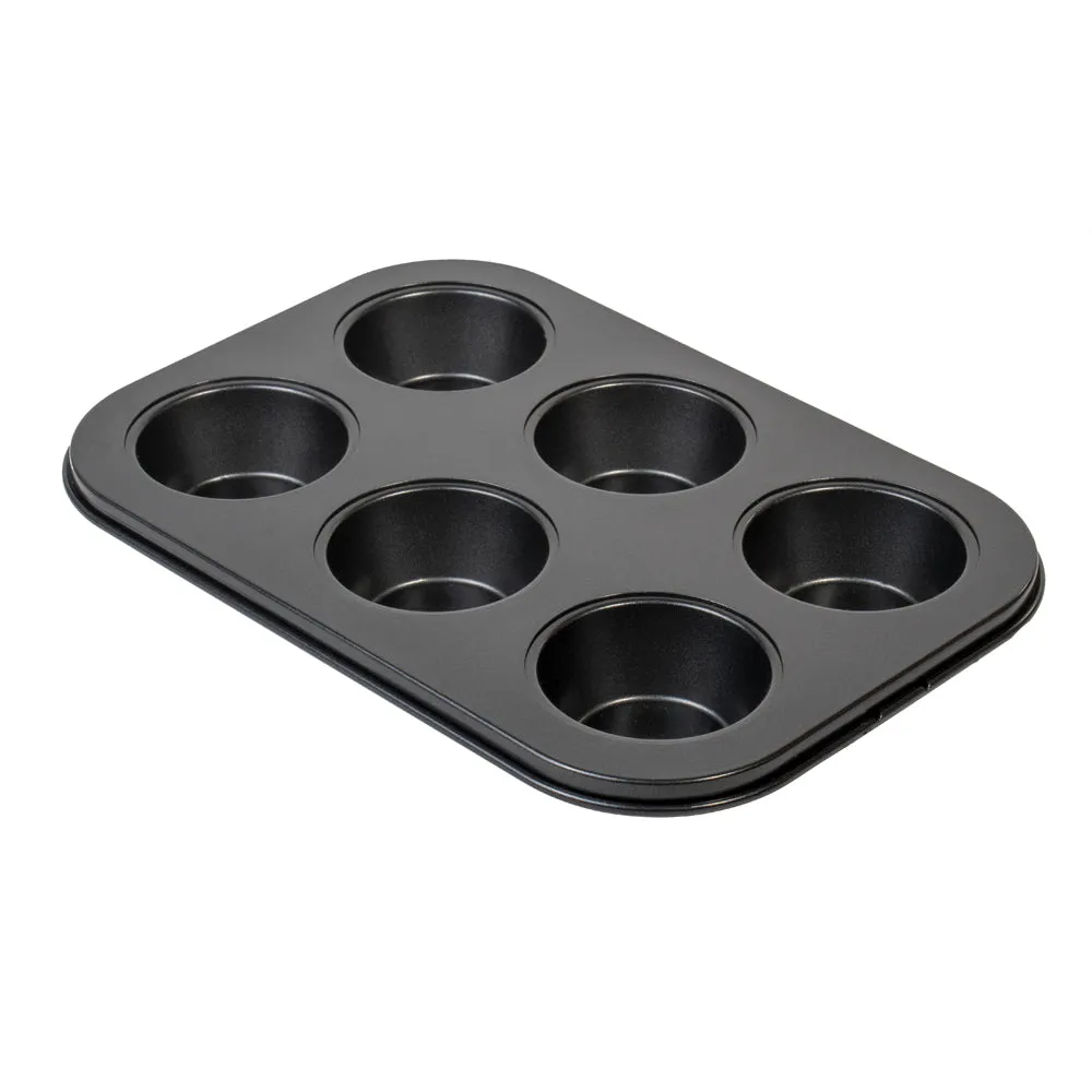 Non-Stick Coating Original Muffin and Cupcake Baking Pan - Grandma's Favorite - 6-Cup