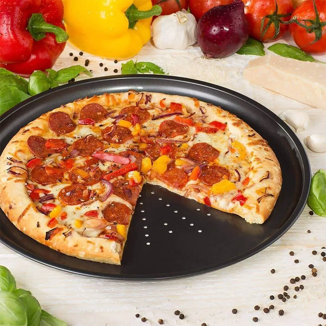 Non-Stick Pizza Baking Tray