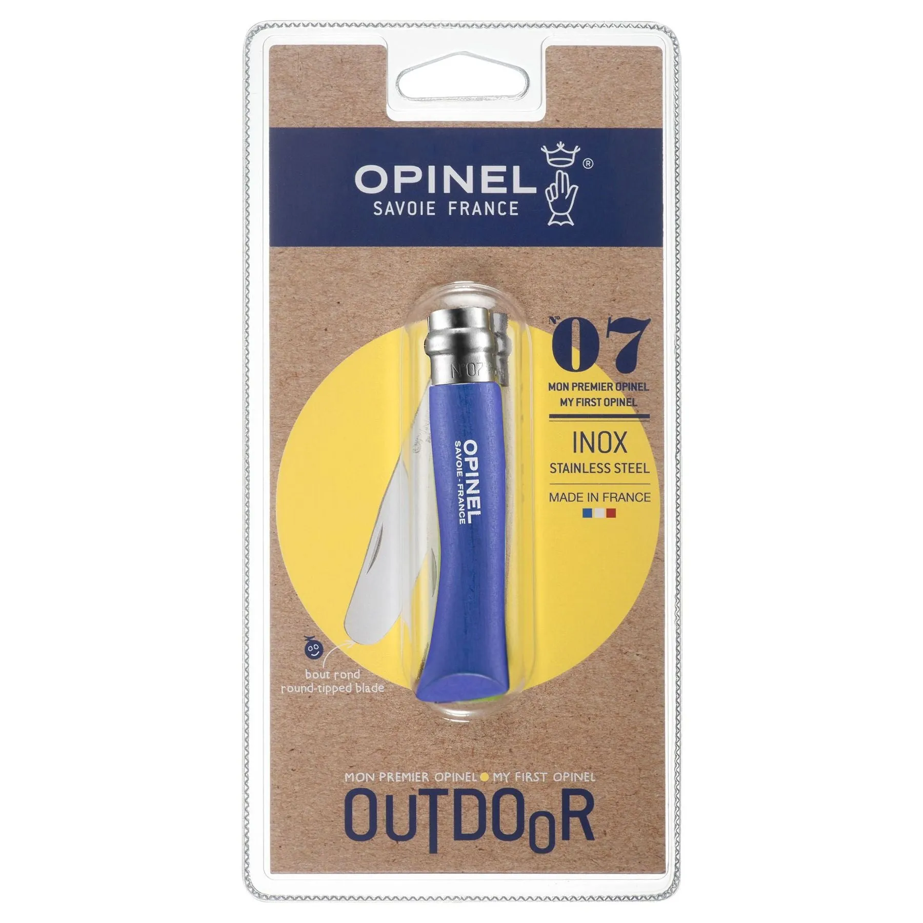 Opinel | My First Opinel No.07 Scouts Folding Knife in Blue