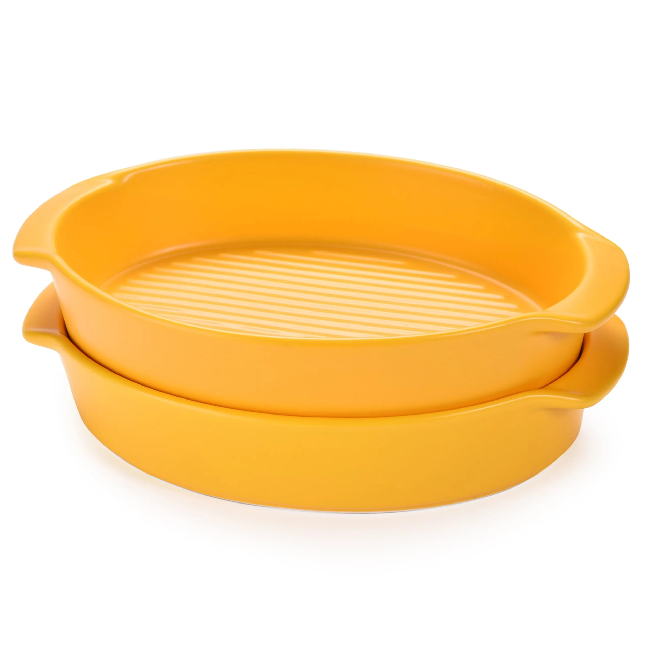 Oval Baking Dish Set For Oven, Durable & Versatile - Ceramic Serving Dishes