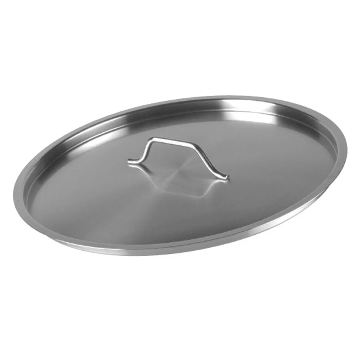 Piazza "Basic" Stainless Steel Lid With Handle, 9.4-Inches