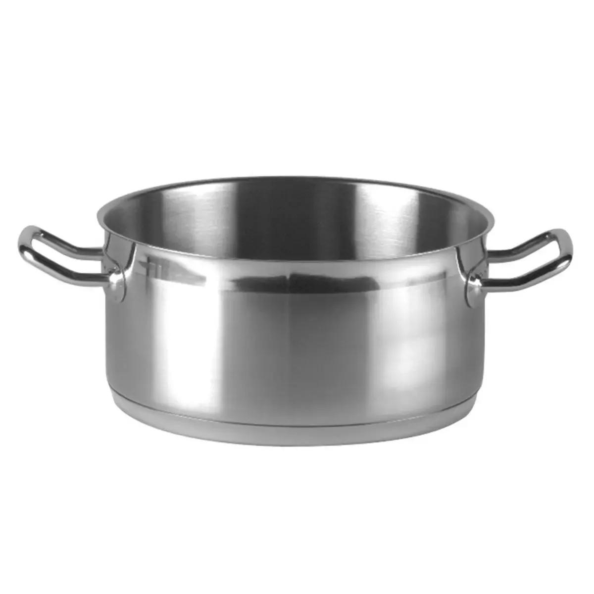 Piazza "Basic" Stainless Steel Sauteuse Pan, 5.2-Quart