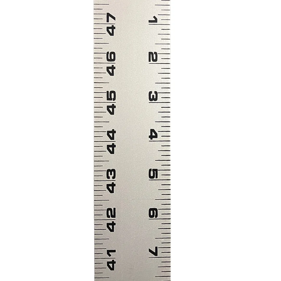 Precision Aluminum Ruler - 48 Inch, 1/8 Inch Thick