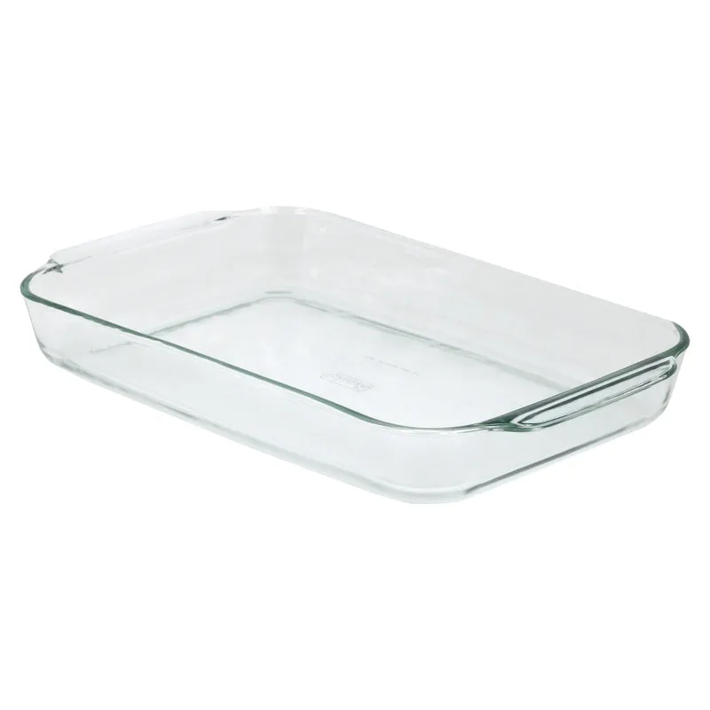 Pyrex 10 in. W X 15 in. L Baking Dish Clear