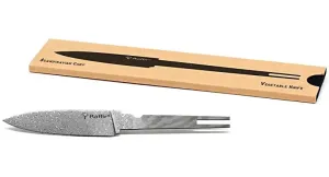 Raffir Scandinavian Chef Series Blade Blank- VEGETABLE Knife- Stainless Damascus