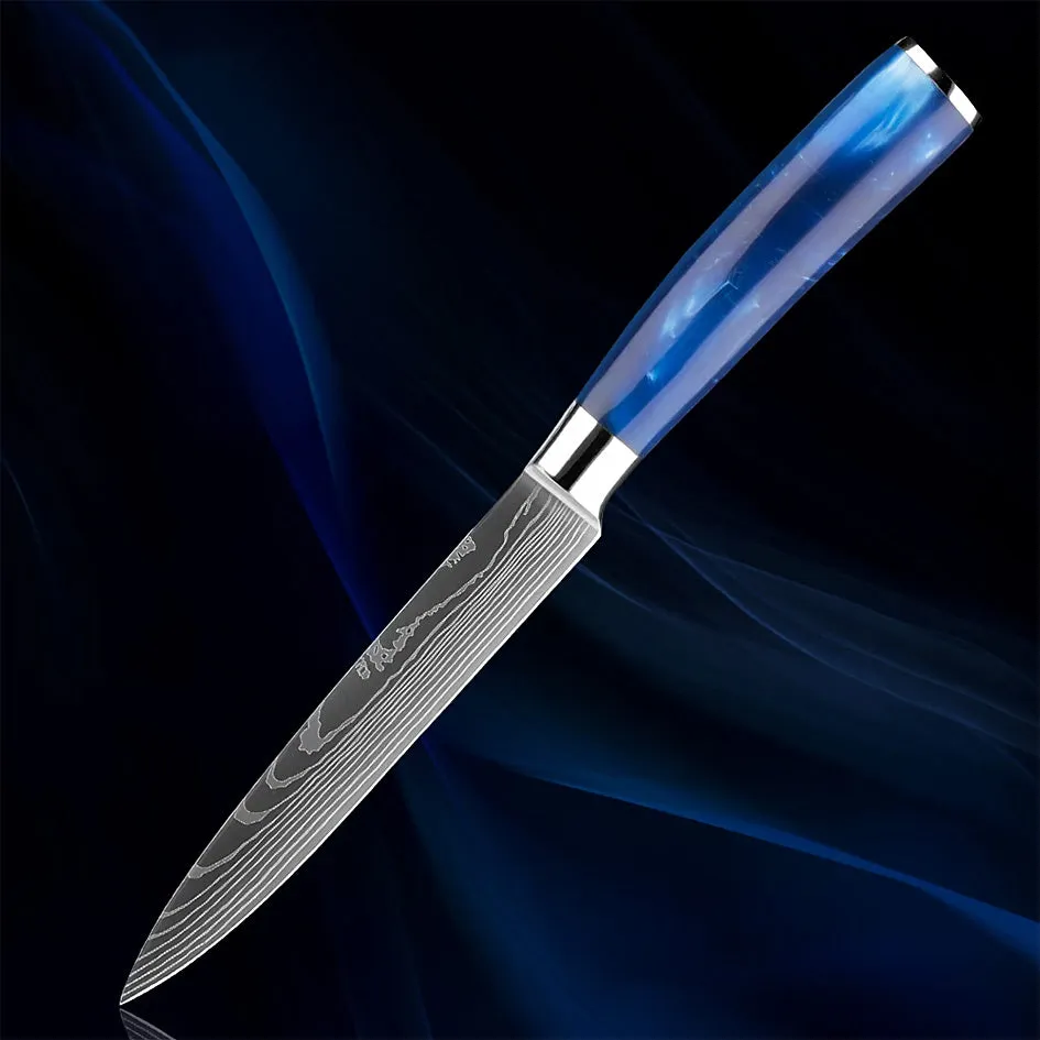 Razor Sharp Kitchen Knife Blue