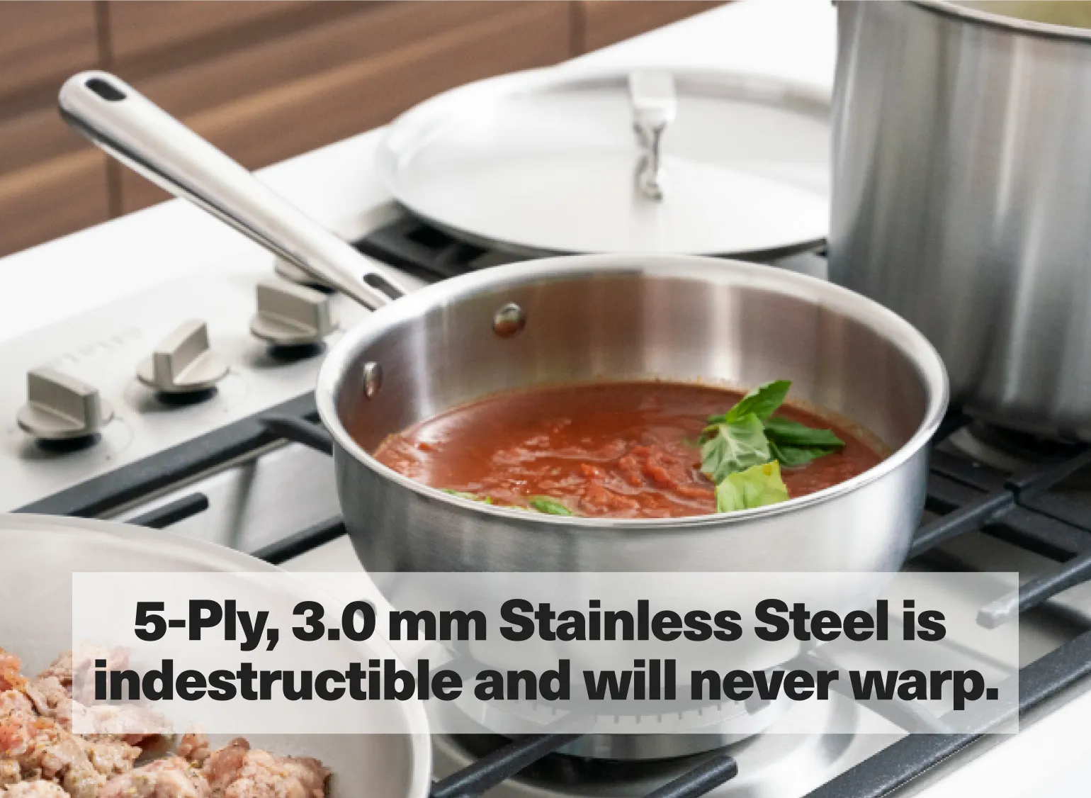 Stainless Steel Saucier