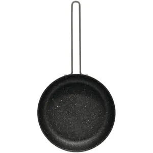 THE ROCK by Starfrit 030949-006-0000 THE ROCK by Starfrit 6.5 Personal Fry Pan with Stainless Steel Wire Handle