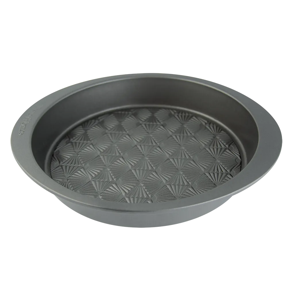 TN149G 9 Inch NonStick Metal Round Baking Pan by Taste of Home