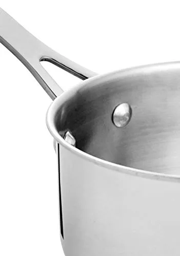 Vinayak International Stainless Steel Sauce Pan, Sauce Pot, Milk Pan 1 Pc Dia - 15 cm Capacity - 1000ml