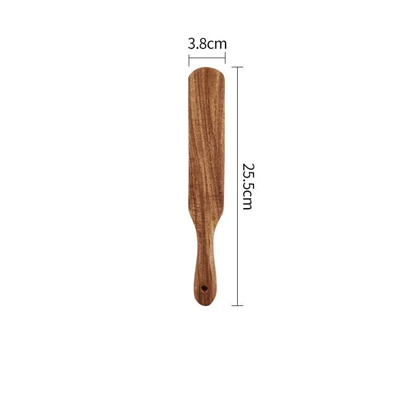 Wooden Long Handle Spatula